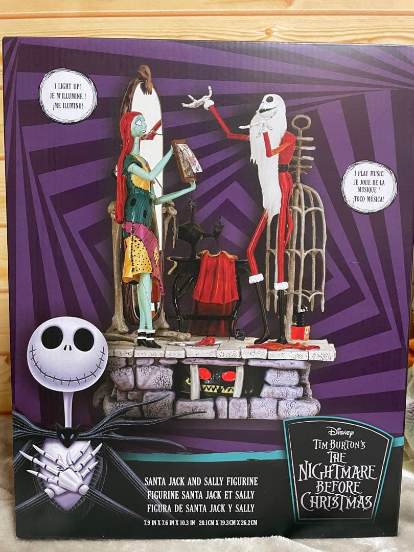 ディズニーストア　ナイトメア　ライトアップ＆ミュージック　フィギュア