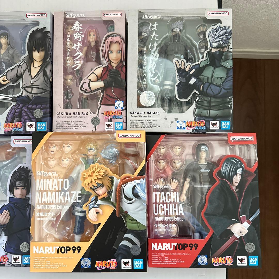 S.H.Figuarts ナルト　8体セット