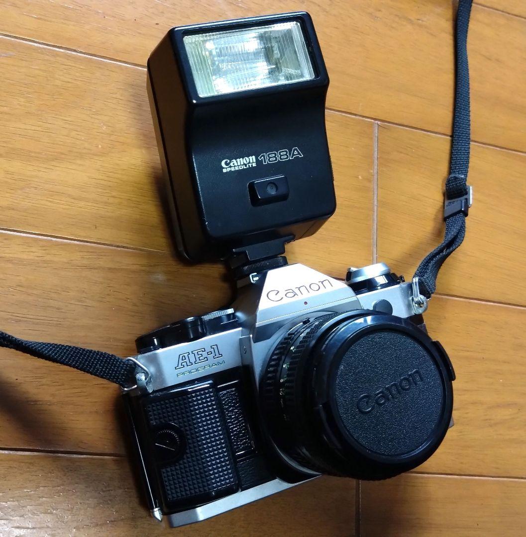動作確認不明　Canon AE-1 一眼レフ　ケース付き