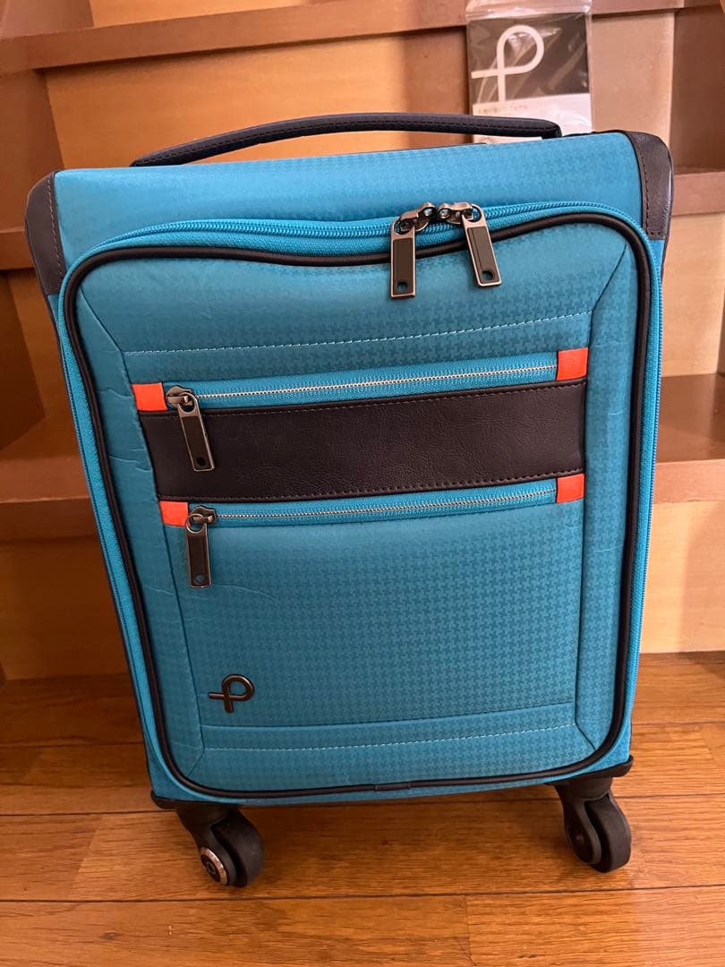 SALE！PROTECA青い小型キャリーケース