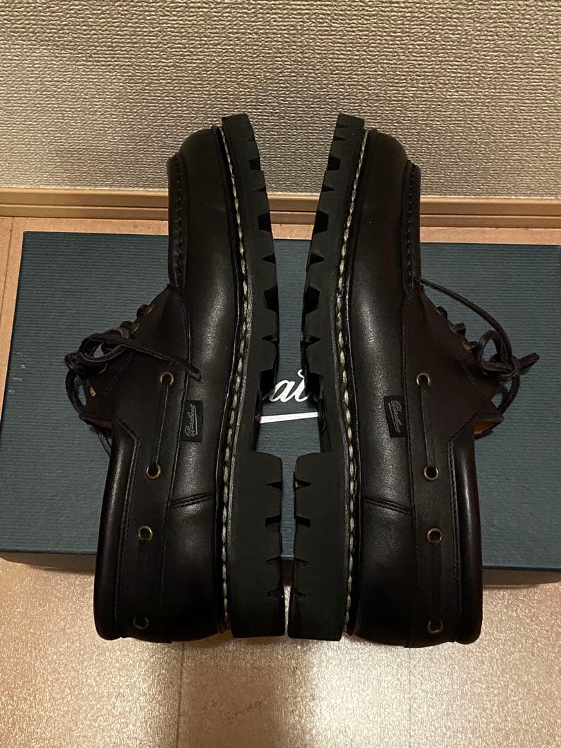 靴 Paraboot CHIMEY NOIR INK UK8