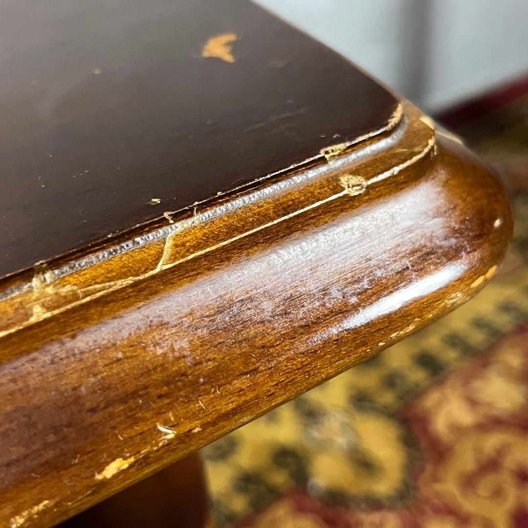 【カリモク】 コロニアル サイドテーブル TC200JK ビンテージ 木製