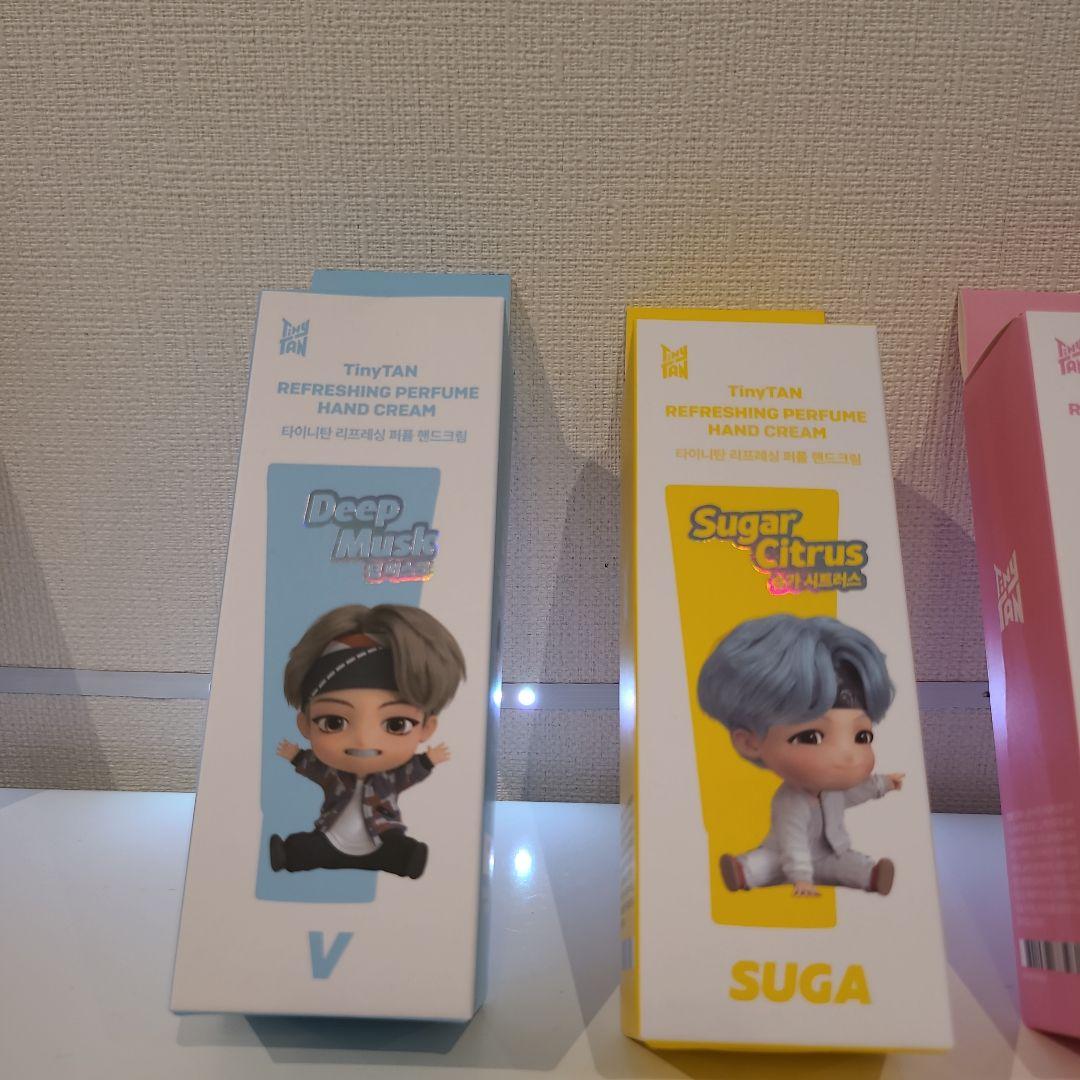 TinyTAN リフレッシングパフュームハンドクリーム 7個セット 未使用