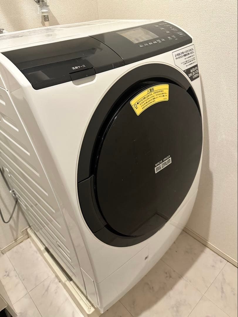HITACHI ドラム式洗濯機 BD-SG100EL 本体　2020年