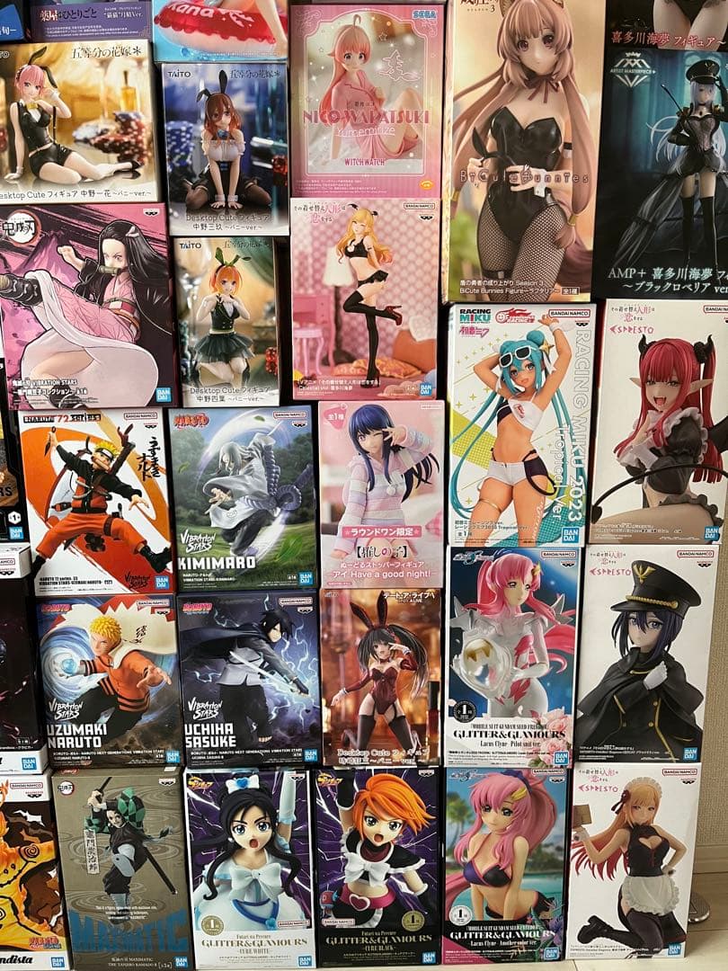 最安価！　人気アニメ　美少女系アニメ　プライズフィギュア　52点セットまとめ売り