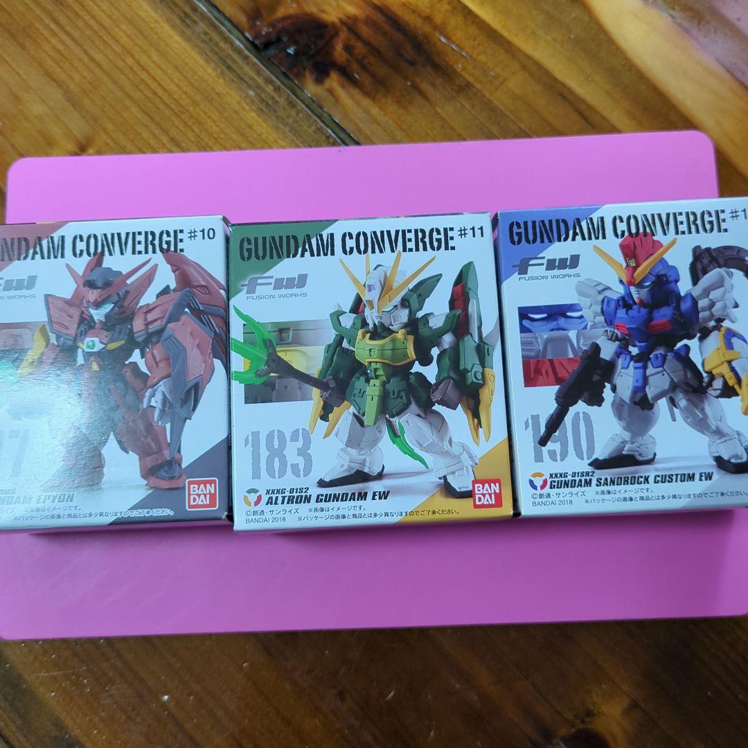 ジン　GUNDAM CONVERGE フィギュア 3体セット