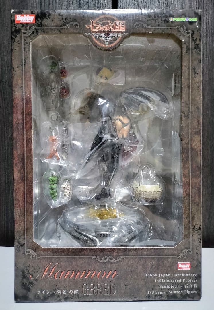 未開封品 七つの大罪 マモン 強欲の像 ホビージャパン フィギュア