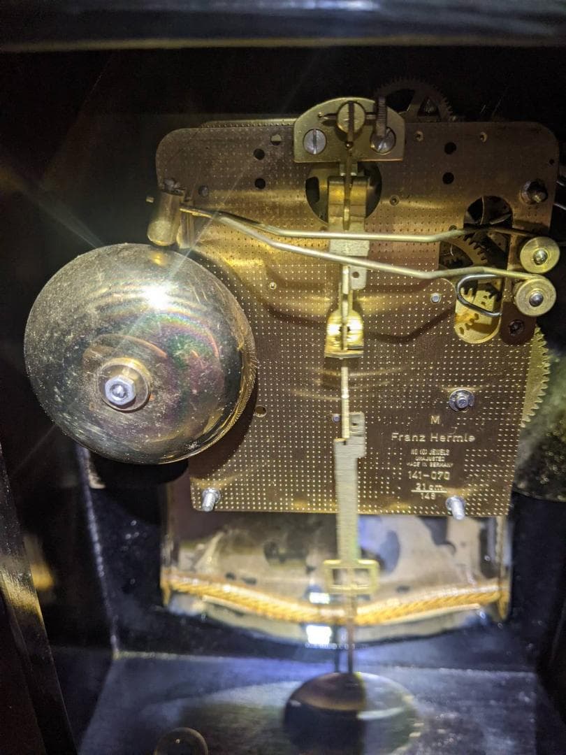 Franz Hermle 　ビンテージ振り子置時計 141-070