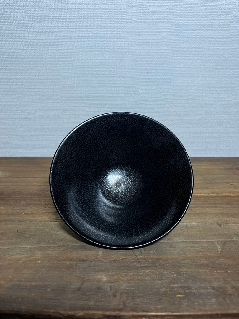 宋時代　河南油滴天目茶碗　宋