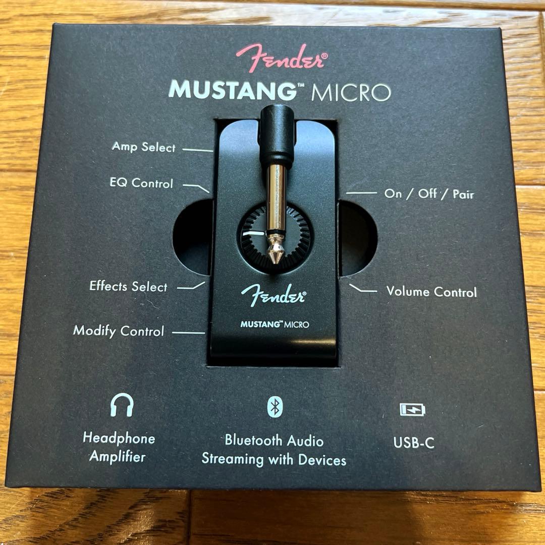 Fender ギター&ベース用ヘッドフォンアンプ MUSTANG™ MICRO