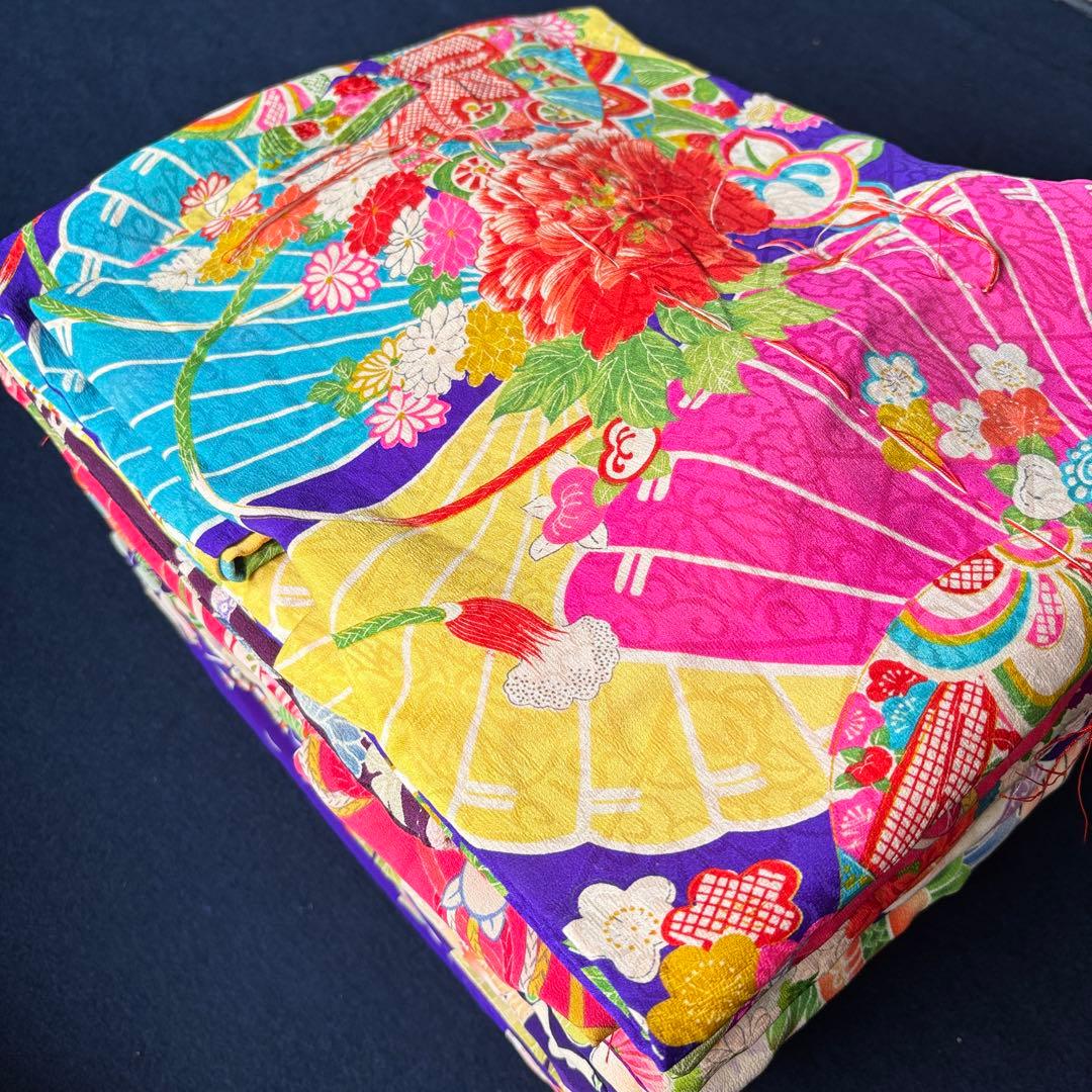 2608 アンティーク子ども着物・襦袢11枚おまとめ売り材料正絹