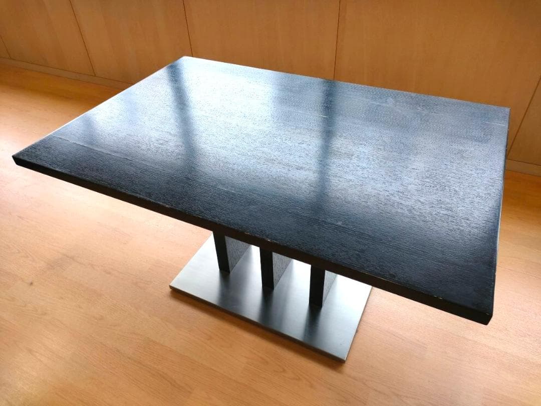 ダイニングテーブル 木製 ブラック 机 アンティーク ビンテージ オシャレ