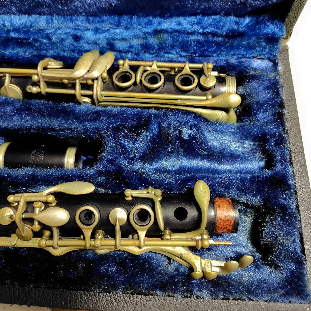 クラリネット　Bb イタリア製「オルシー」　ケース付