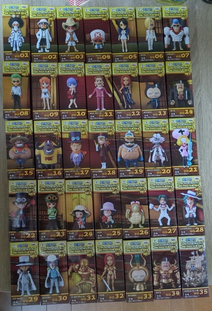 ワンピース ワーコレ　「GOLD」