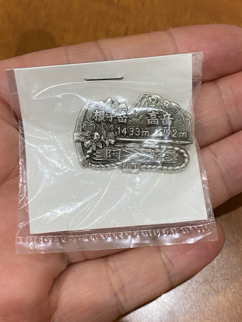 未開封　登山ピンバッジ 5点セット+ チーバくんピンバッジ一点おまけ