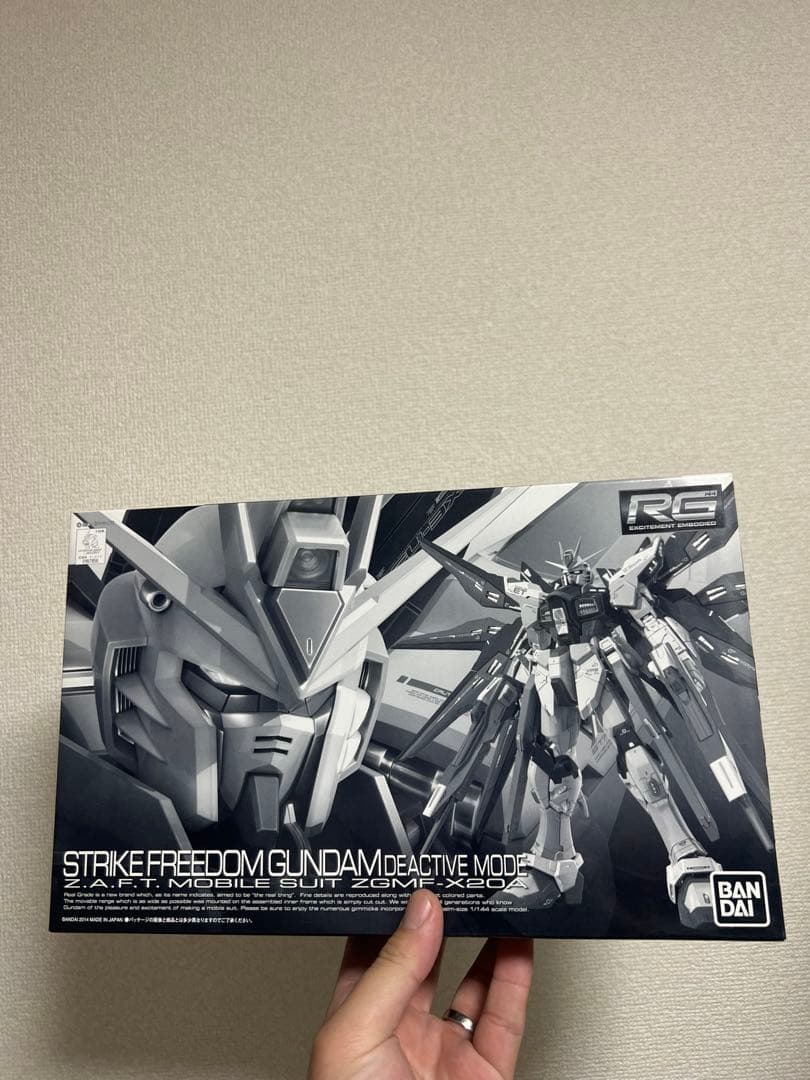 RG 1/144 ストライクフリーダムガンダム ディアクティブモード