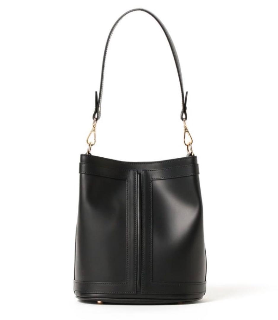 GIANNI NOTARO フレームバケットバッグ　NERO ジャンニノターロ