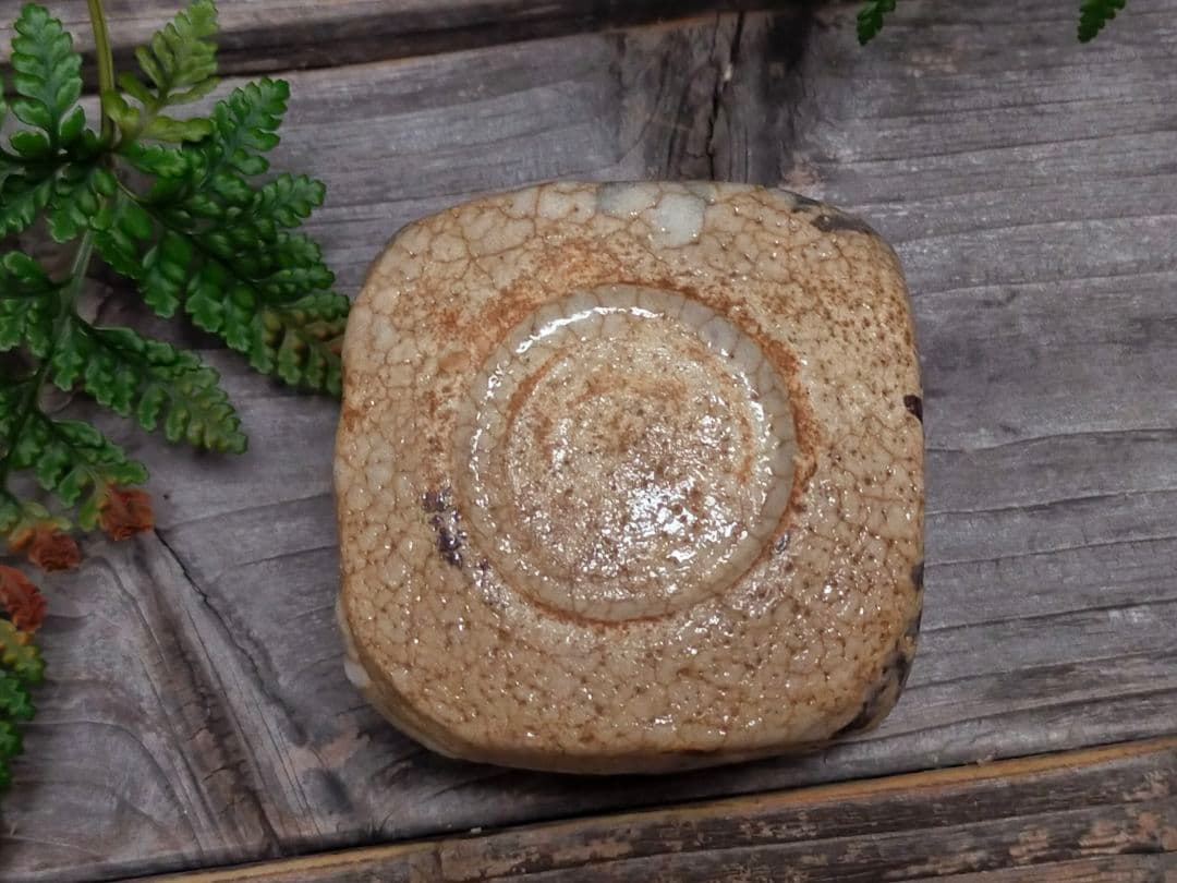 ♥絵志野　ぐい呑み　桐箱付き　⑳　志野　ぐい飲み　骨董品