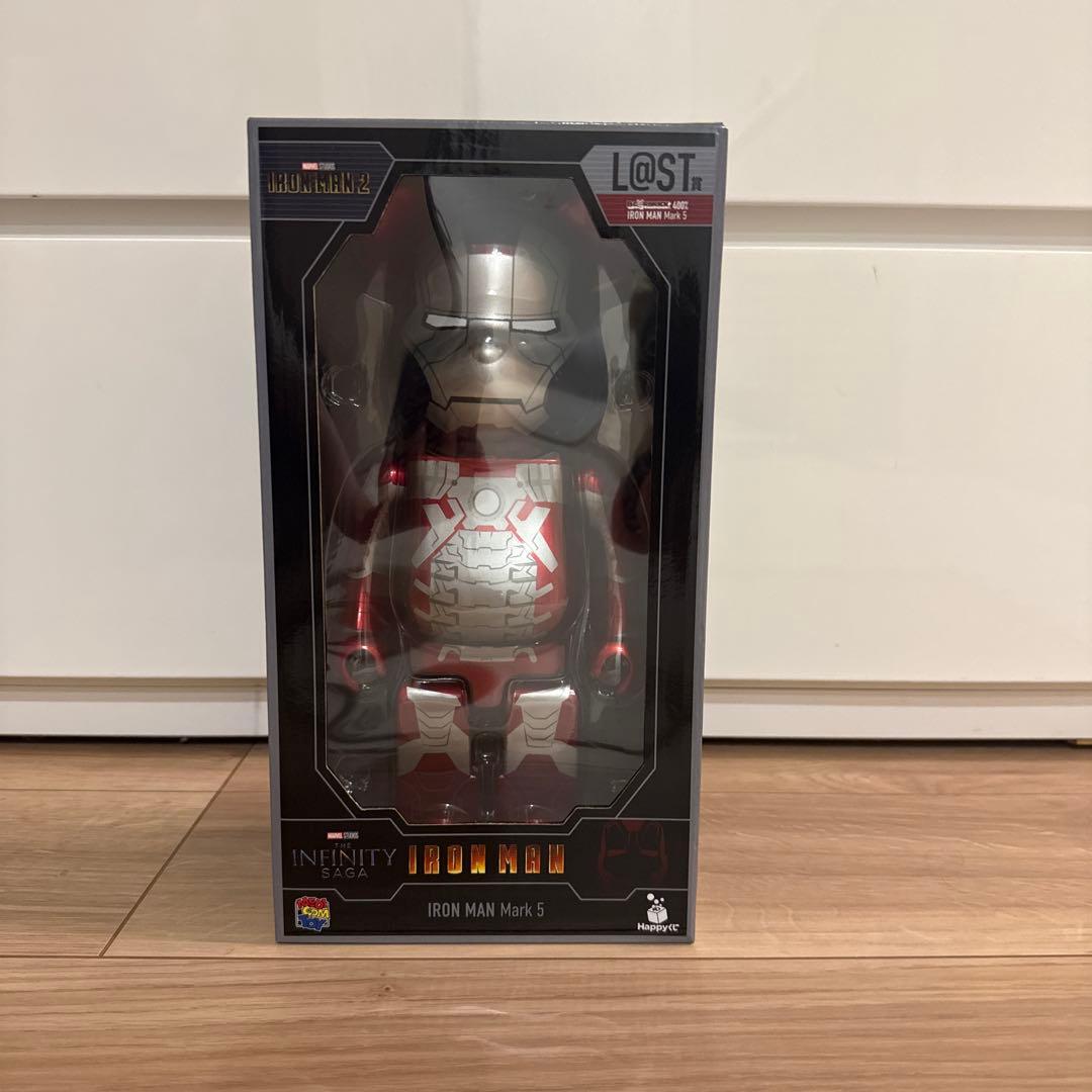 BE@RBRICK(ベアブリック )アイアンマン 1番くじラストワン賞 未開封