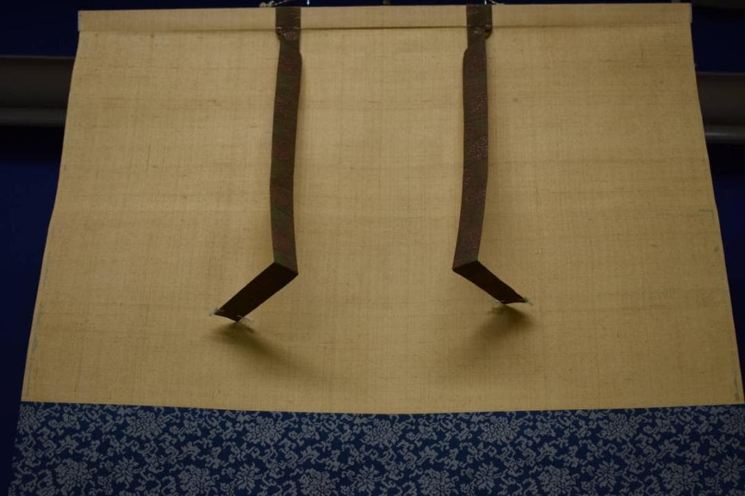 真作/松村呉春/高砂図/布袋屋掛軸HH-372