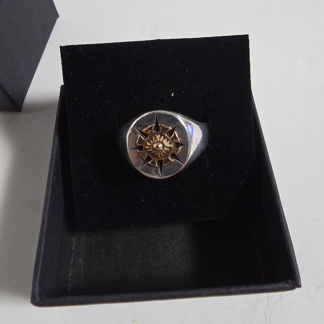 ARIZONA FREEDOM K18太陽神シグネットリング21号　金