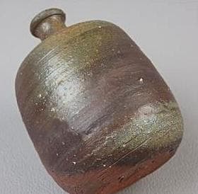 人間国宝　山本陶秀　備前徳利　 M318