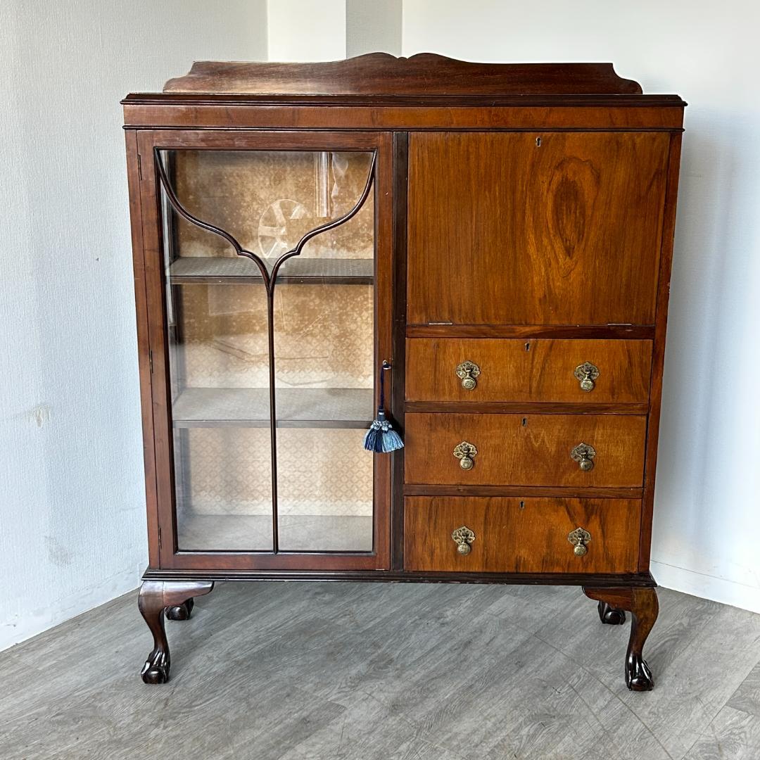 イギリス アンティーク家具 ビューローブックケース 1930年頃 880A