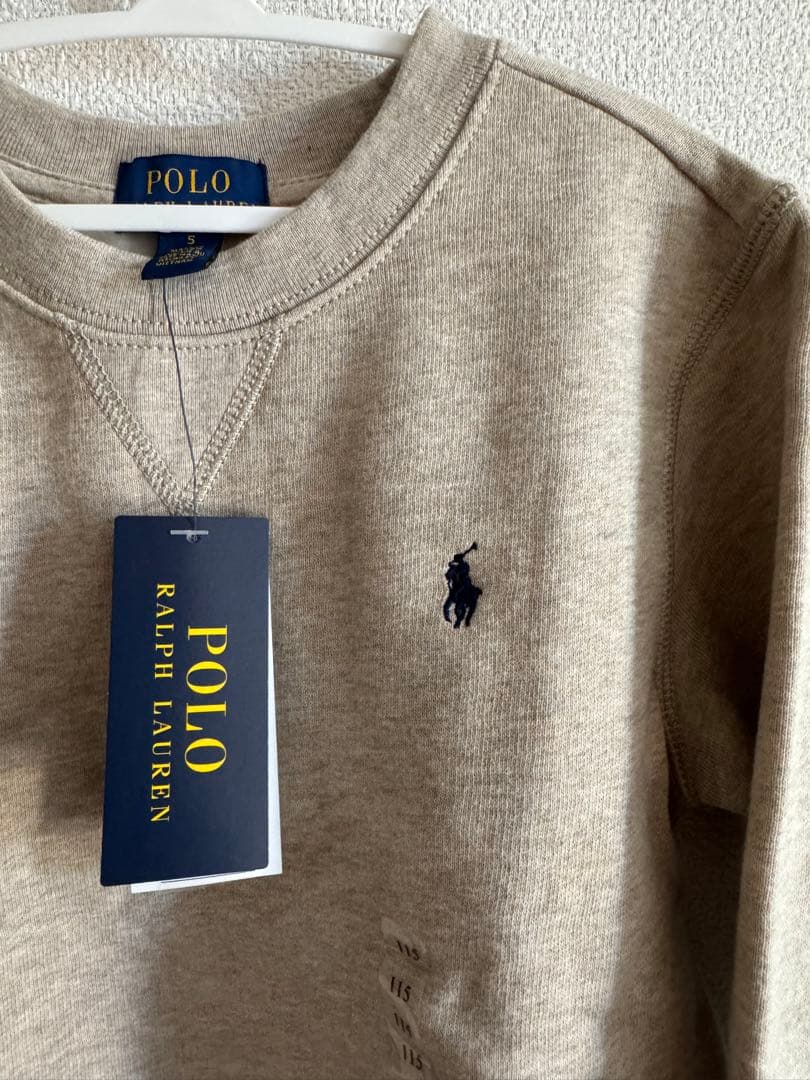 新品タグ付POLO RALPH LAUREN トレーナー サイズ5(115cm)
