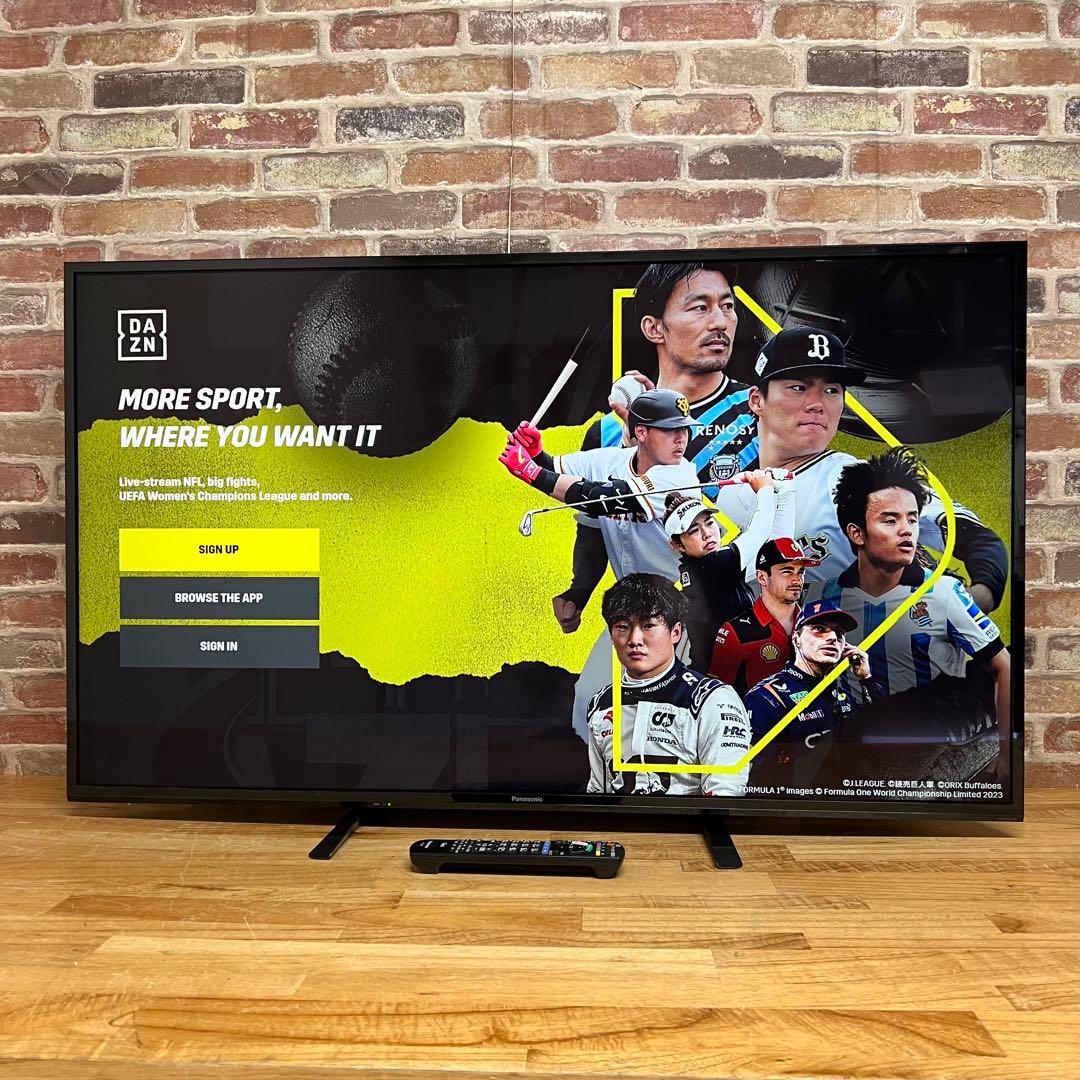 パナソニック 55V型 4K 液晶テレビ スマートビエラ TH-55GX755