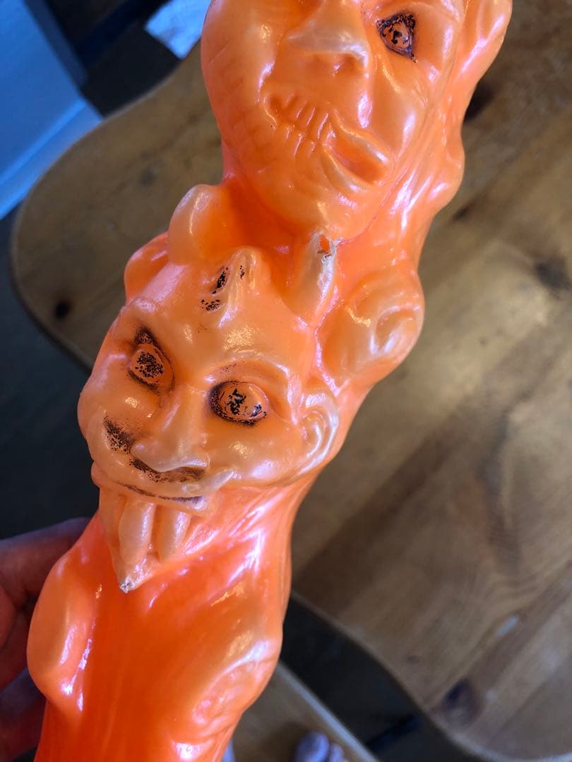 ビンテージ　スカル　髑髏　デビル 悪魔　モンスター　ハロウィン　ホラー　レトロ