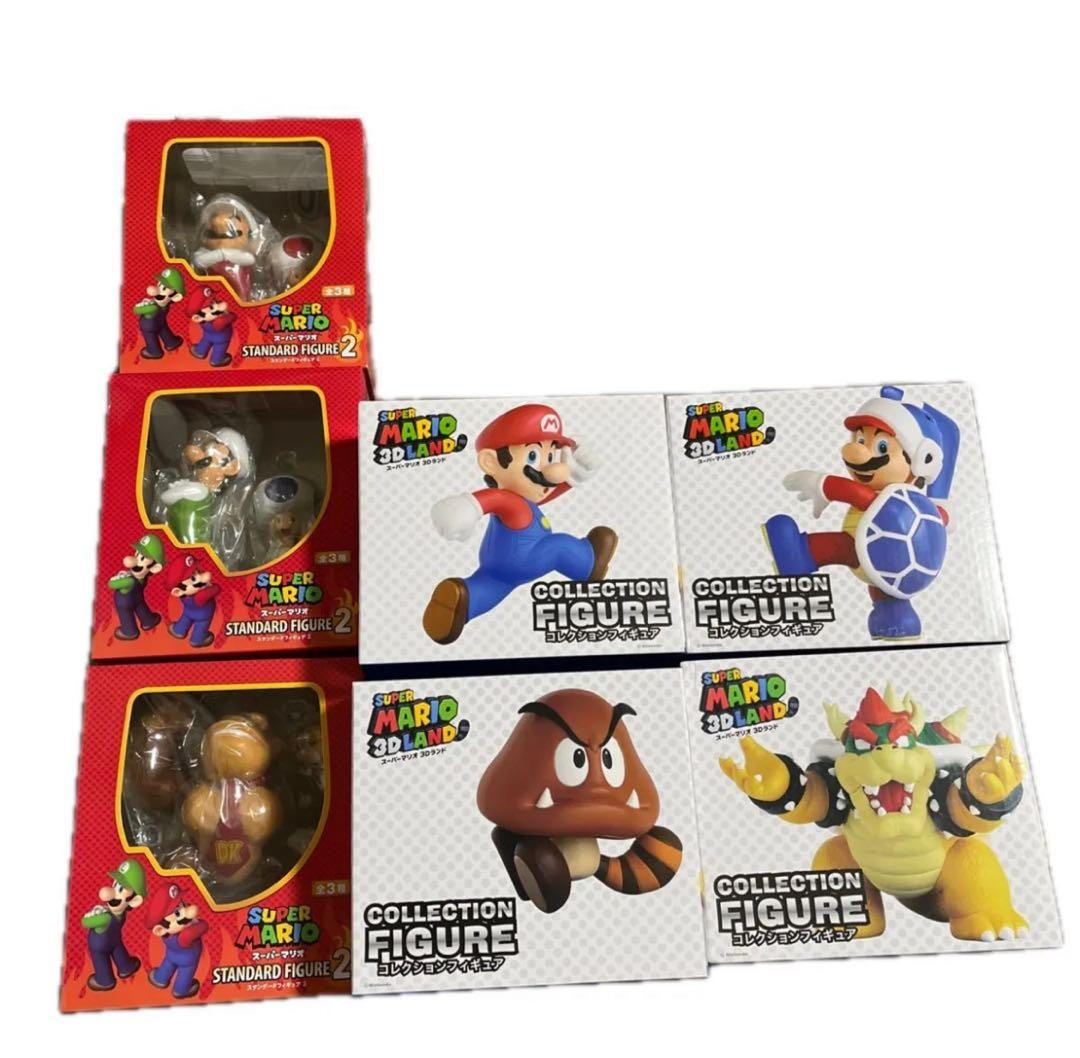 スーパーマリオ フィギュア　7点セット