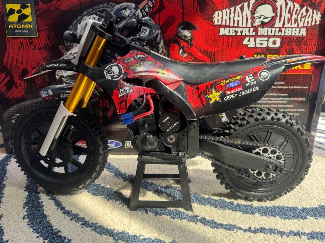 Brian Deegan l Mulisha 450 FMXバイク