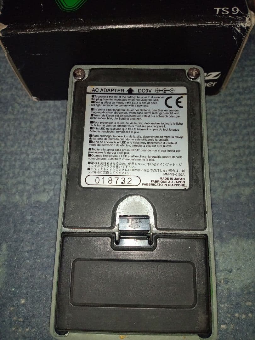 ギター BRUNO CUSTOM AMP TS9 MOD TUBE SCREAMER