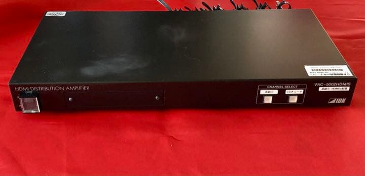 VAC-5002HDMI-A HDMI信号2入力切換機能付HDMI5分配器②