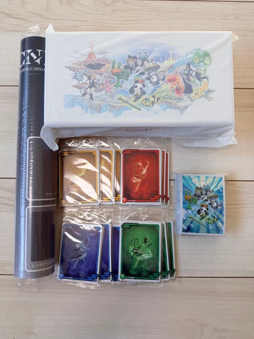 CNPトレカ　ストレージ　プレイマット　スリーブ　レイキカード　セット