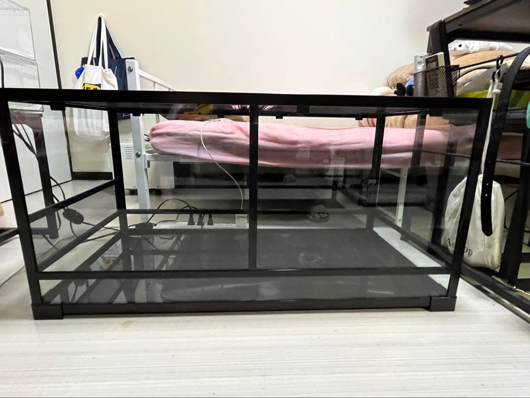 大型ガラス　爬虫類飼育ケージ