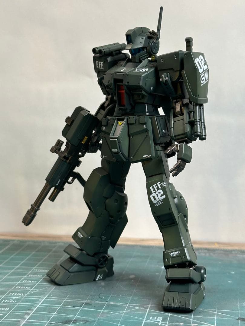HG 1/144 ジムスパルタン 全塗装改修完成品