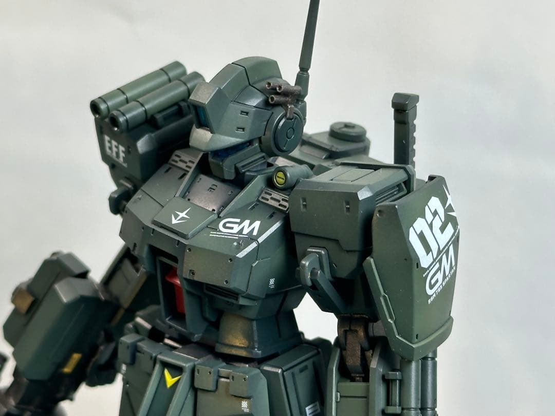HG 1/144 ジムスパルタン 全塗装改修完成品
