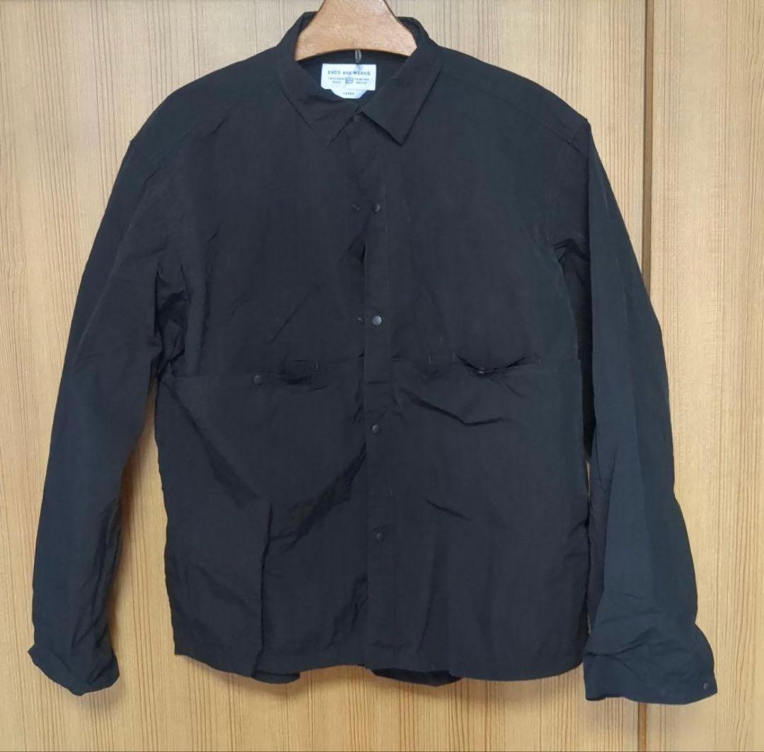 ジャケット・アウター ENDS and MEANS LIGHT SHIRTS JACKET L