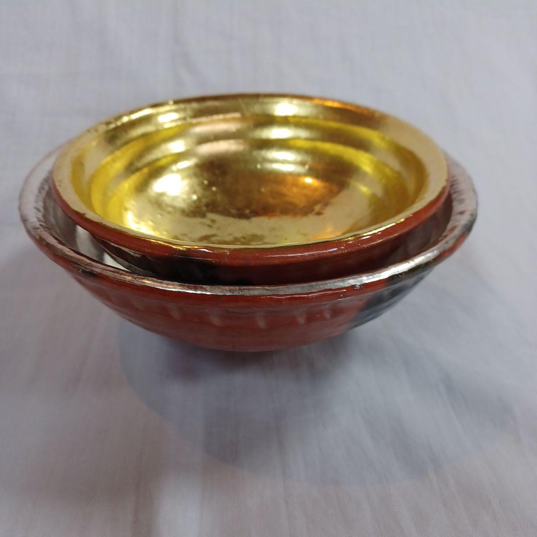 赤楽嶋台茶碗(和楽)