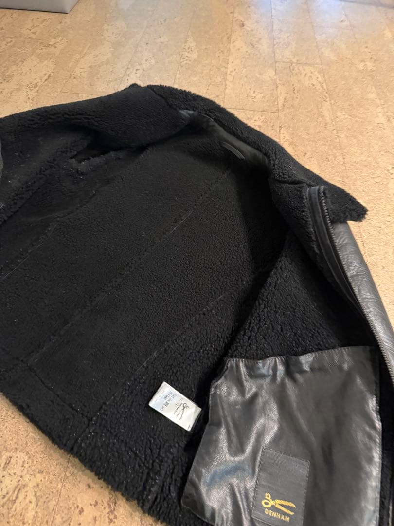 DENHAM デンハム リアル ムートン ボア裏地