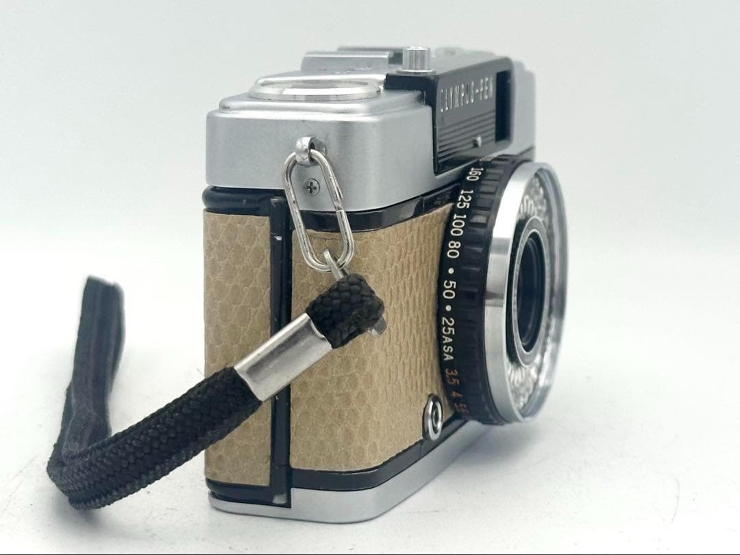 【革貼り替え】OLYMPUS PEN EE-3 ハーフサイズカメラ【完動品】