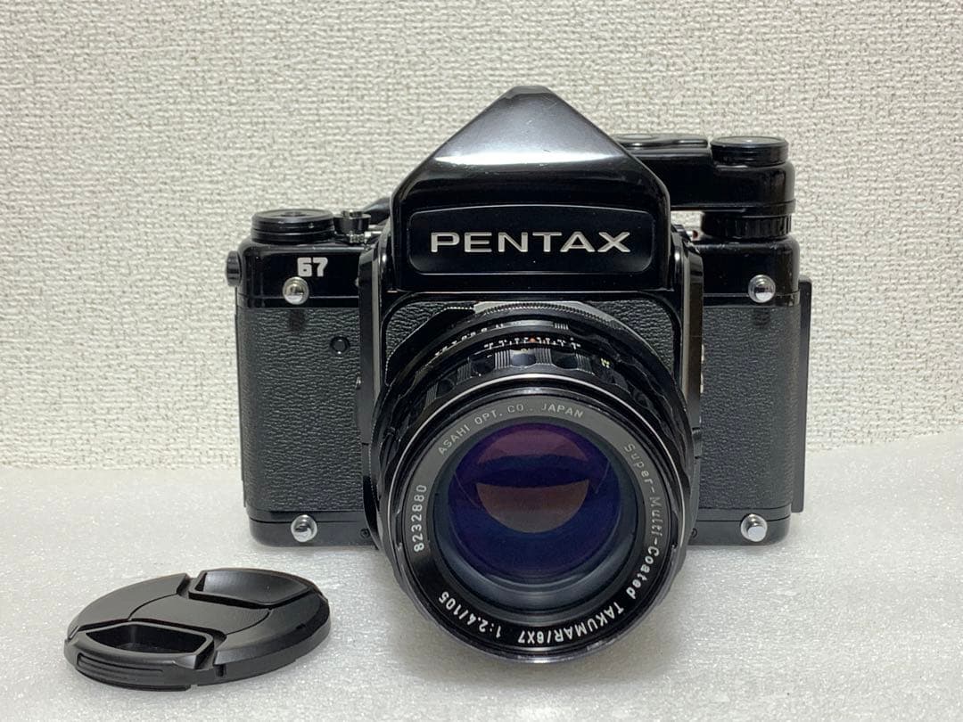 フィルムカメラ PENTAX 67 TAKUMAR 1:2.4 105