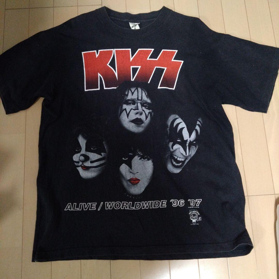 KISS ALIVE / WORLDWIDE '96 '97 Tシャツ　Lサイズ