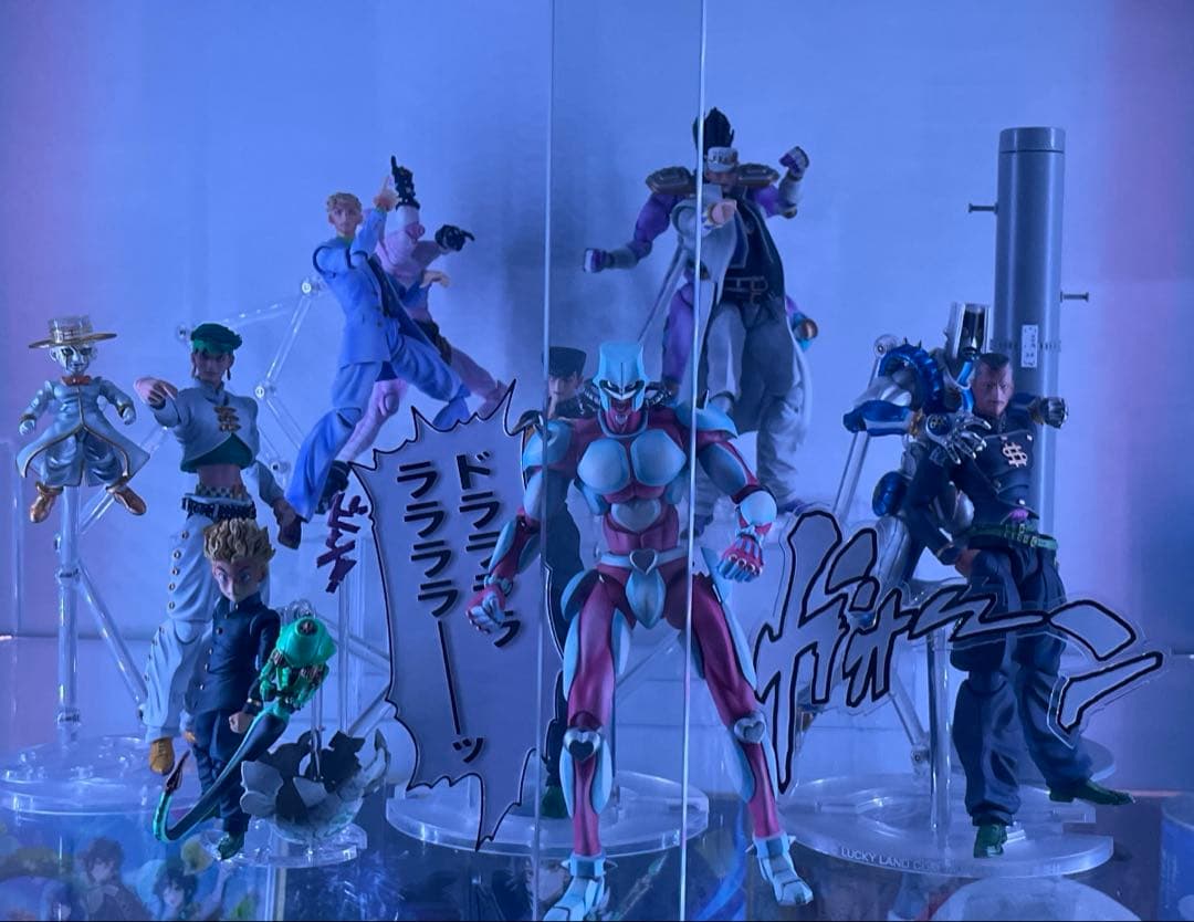 ジョジョの奇妙な冒険 超像可動 ダイヤモンドは砕けない 4部 10種セット