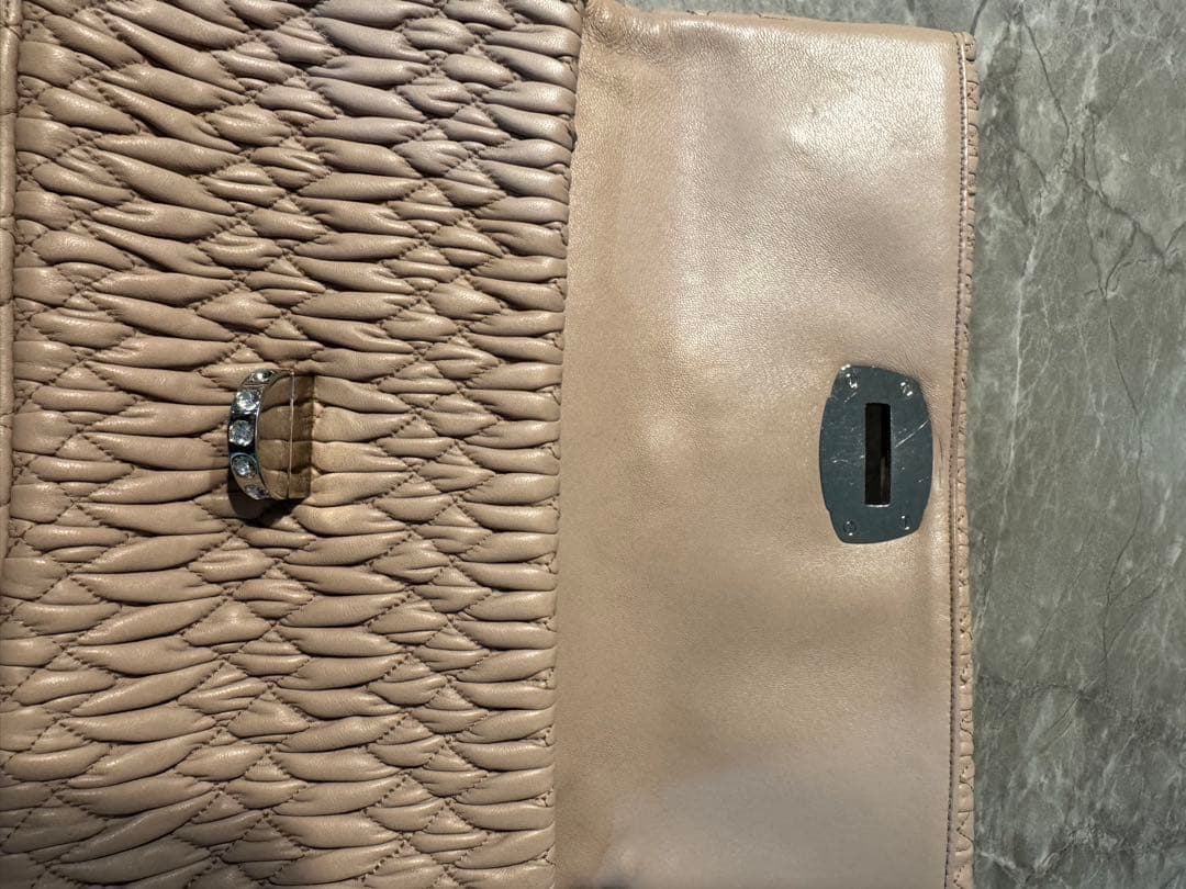 miumiu ナッパクリスタル　3way バッグ