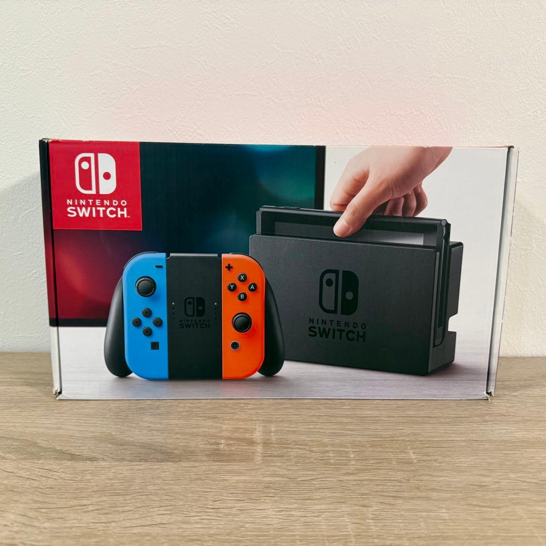 【出品12/16まで】 NintendoSwitch 本体 青/赤Joy-Con