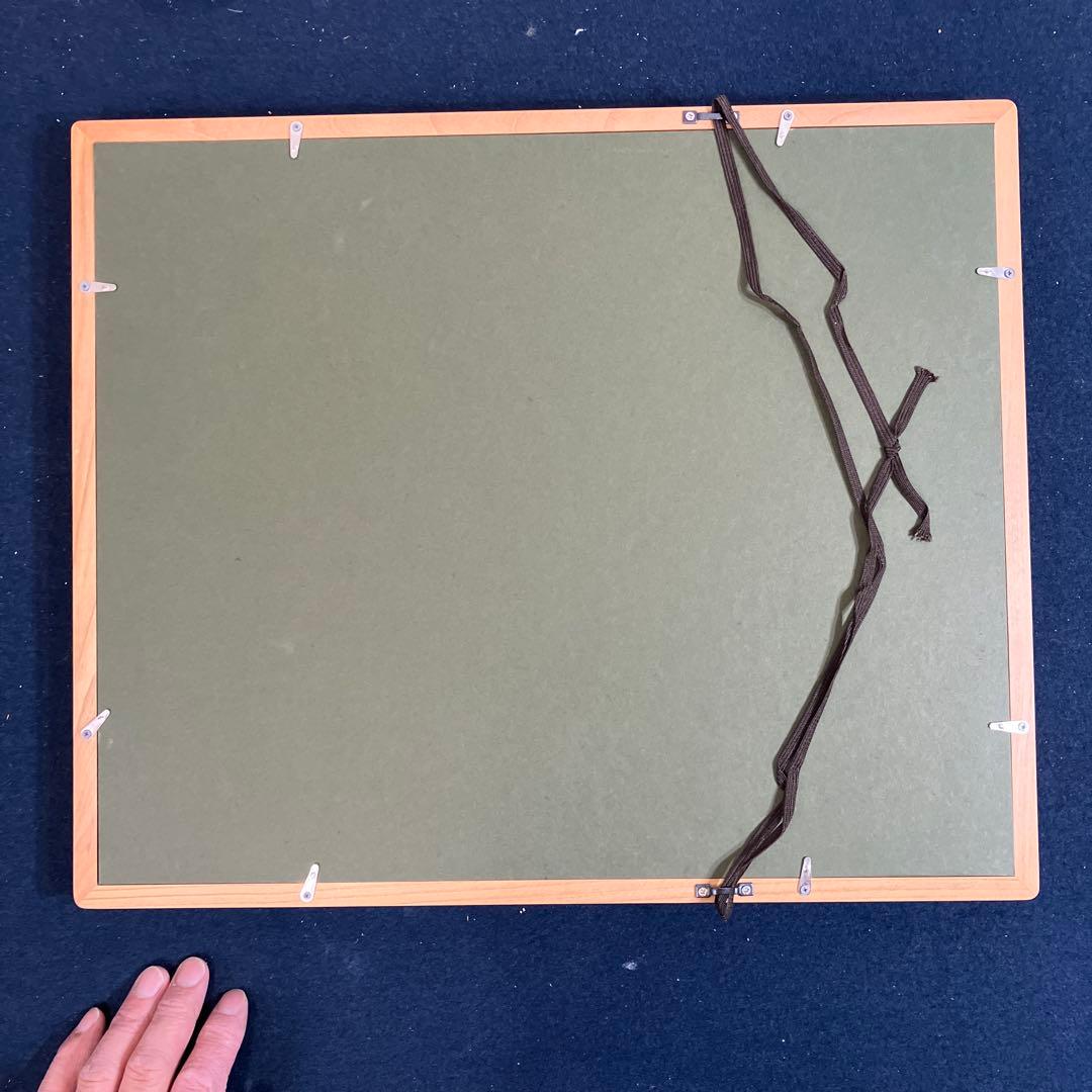 リトグラフ版画　リチャード•ナミアス 「花のアーチ」