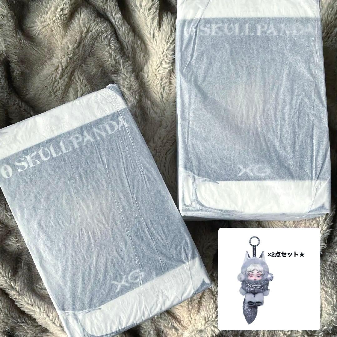 新品未開封　スカルパンダ　skullpanda XG コラボ日本限定！2個セット