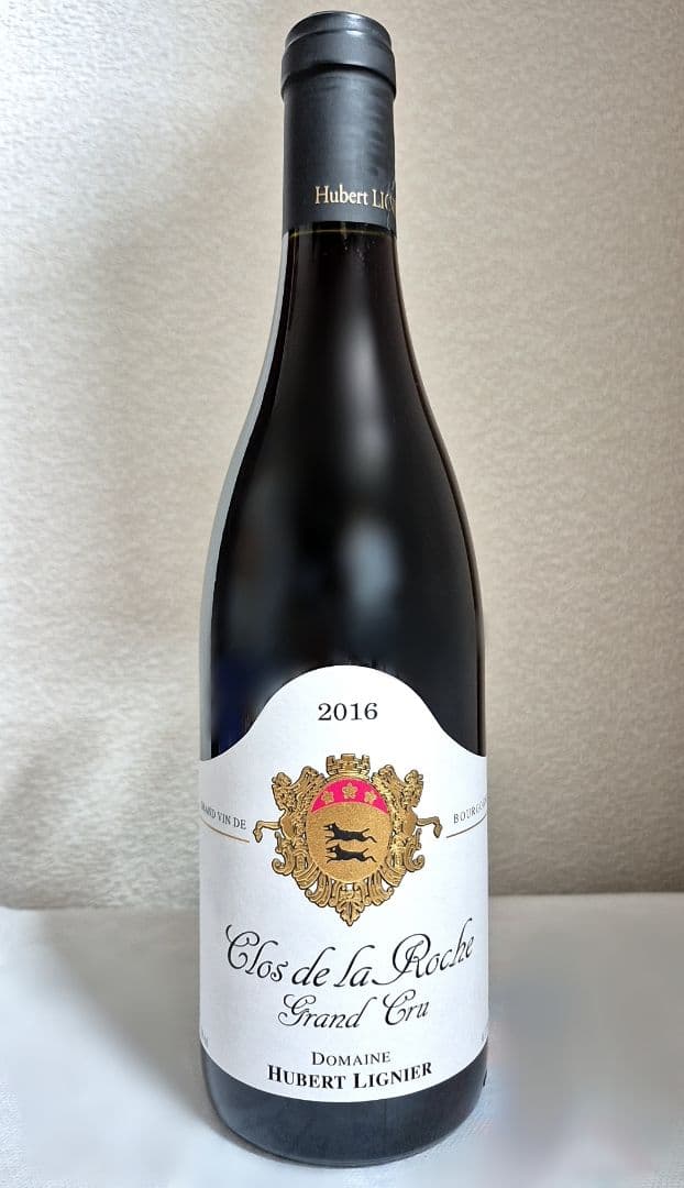ユベール・リニエ / クロ・ド・ラ・ロッシュ　Grand Cru 2016年